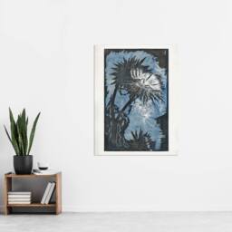 "Artery8 Artichoke Stylised Flower Bloom Reijer Stolk Wall Art Poster Print - Size: W12"" x H16""" - thumbnail 4