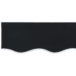 Berkfield Home Awning Replacement Fabric for 3.5x2.5 m Frame Black - thumbnail 6