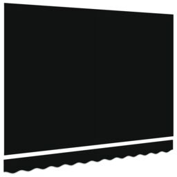 Berkfield Home Awning Replacement Fabric for 3.5x2.5 m Frame Black - thumbnail 4