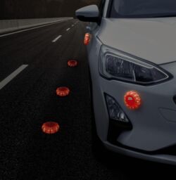 mysmartbuy LED Magnetic Warning Light - Shatterproof & Rainproof Vehicle Safety Light with Magnets & Hanging Hooks - 5 Lighting Modes in Orange
