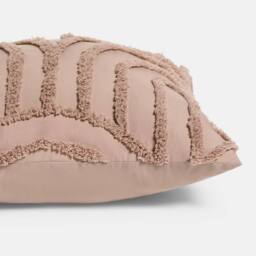 OHS Tufted Arches Bolster Pillow Soft Maternity Support Cushion in Dusty Pink - thumbnail 5