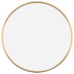 Berkfield Home Wall Mirror Gold √ò 30 cm Round - thumbnail 2