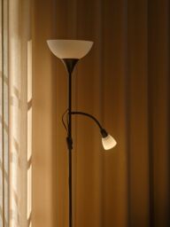 Nordlux Vintage Indoor Floor Lamp Black Metal E27 Gooseneck - Mains Powered, IP20 - thumbnail 9