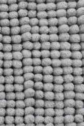 Catherine Lansfield 'Bobble' Bath Mat in Silver - thumbnail 3
