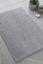 Catherine Lansfield 'Bobble' Bath Mat in Silver