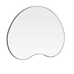 Yearn Mirrors Large Pebble Mirror black 111x81cm - Size: 111x81 cm - thumbnail 5