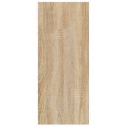 Berkfield Home Book Cabinet/Room Divider Sonoma Oak 60x30x72 cm in Beige - Size: 60 x 30 x 72 cm - thumbnail 6