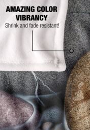 JQ Licensing Autumn Stones Silky Touch Super Soft Throw Blanket 152 X 127 cm in White - thumbnail 4