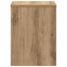 Berkfield Home Bedside Cabinet¬†Aritisian Oak 40x30x40 cm Engineered Wood in Brown - Size: 40 x 30 x 40 cm - thumbnail 6