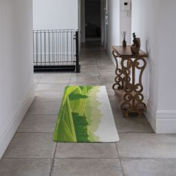Benjamin Tate Design Countryside landscape illustration Designer Runner Rug in Natural - Size: 67 cm x 230 cm - thumbnail 2