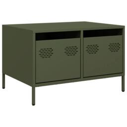 Berkfield Home TV Cabinet Olive Green 68x50x43.5 cm Cold-rolled Steel