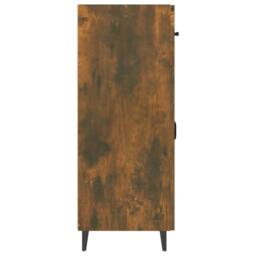 Berkfield Home Sideboard Smoked Oak 69.5x34x90 cm Engineered Wood in Brown - thumbnail 6