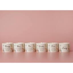 The Cottage Garden Mother's Day Ceramic Candle 100g - Mummy in White - thumbnail 8