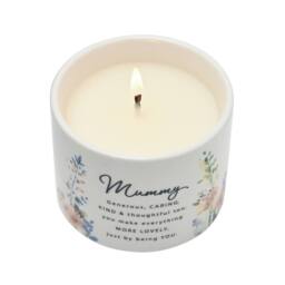 The Cottage Garden Mother's Day Ceramic Candle 100g - Mummy in White - thumbnail 6