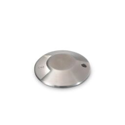Netlighting Rocket1 Integrated LED Outdoor Recessed Ground Downlight Lamp 1 Light 1 Directional Steel 3000K IP65 in Grey