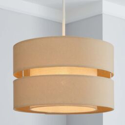 CGC Lighting 'Gayle' Cream Two Tier Ceiling Shade - thumbnail 5