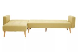 Orsina Comfortable Hagen Grey Large Corner Sofa Bed, Functional Pull Out Sofa Bed For Livingroom, Modern Sofa Bed in Green - thumbnail 2
