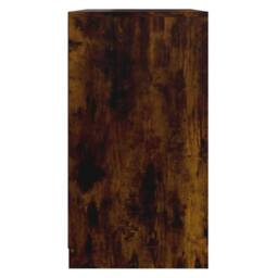 Berkfield Home Sideboard Smoked Oak 70x40.5x75 cm Engineered Wood in Brown - thumbnail 6