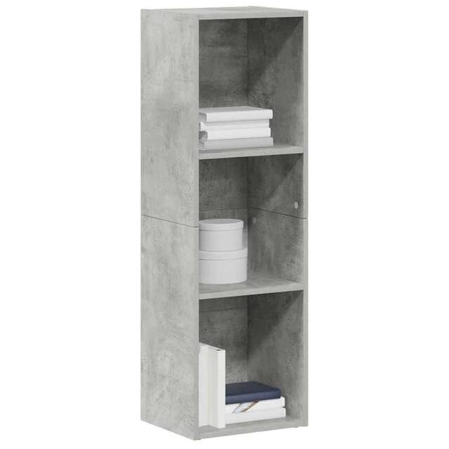 Berkfield Home Classic Book Cabinet/TV Cabinet Concrete Grey 36x30x114 cm Engine - Size: 36 x 30 x 114 cm - image 1