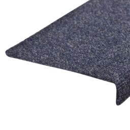 Berkfield Home Stair Mats 15 pcs Needle Punch 65x21x4 cm Blue - Size: Medium - thumbnail 5