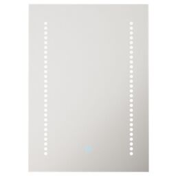 Loops 500 x 700mm IP44 LED Bathroom Mirror - Tunable White - Demister & Shaver Socket - thumbnail 4
