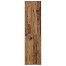 Berkfield Home TV Cabinet Old wood 37 x 37 x 142.5 cm Engineered wood in Brown - thumbnail 7