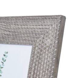 Lemon Pavilion Furniture and Decor Woven Photo Frame 8 x 10 - Wood - L1 x W29 x H34 cm - Grey - thumbnail 2