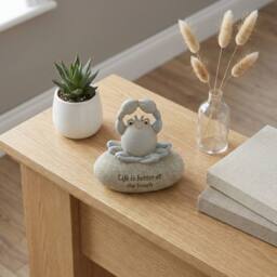 Garden Greatness Coastal Beach Pebble Ornament - Size: 45 cm x 75 cm - thumbnail 2