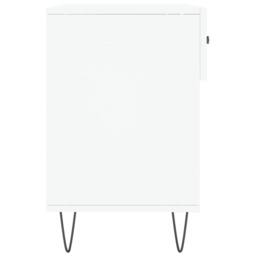 Berkfield Home Shoe Bench White 102x35x55 cm Engineered Wood - Size: 102 x 35 x 55 cm - thumbnail 7