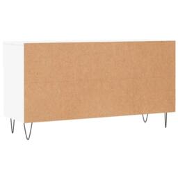 Berkfield Home Shoe Bench White 102x35x55 cm Engineered Wood - Size: 102 x 35 x 55 cm - thumbnail 8