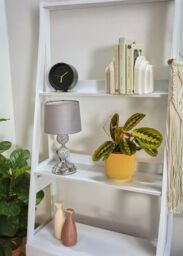 ValueLights Harmony Grey Table Lamp - thumbnail 8
