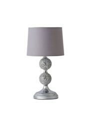 ValueLights Harmony Grey Table Lamp - thumbnail 7