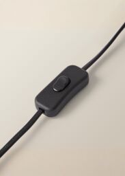 ValueLights Harmony Grey Table Lamp - thumbnail 5