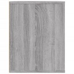 Berkfield Home Shoe Rack Grey Sonoma 75x35x45 cm Engineered Wood - Size: 75 x 35 x 45 cm - thumbnail 6