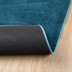 Berkfield Home Rug OVIEDO Short Pile Turquoise 120x120 cm in Blue - Size: Medium - thumbnail 5
