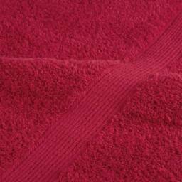 Berkfield Home Premium Bath Towels SOLUND 10 pcs 100x150 cm 600 gsm in Red - thumbnail 7