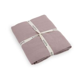 Native Natural Blush Pink Single 100% Linen Duvet Cover (135x200cm) in Rose - thumbnail 2