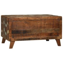 Berkfield Home Coffee Table Multicolour 80x54x45 cm Solid Wood Reclaimed in Brown - Size: 80 x 54 x 45 cm - thumbnail 6