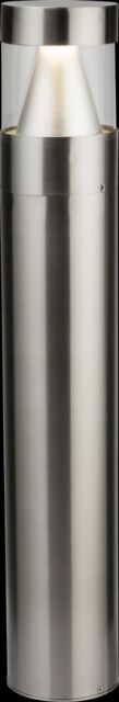 Netlighting Knightsbridge 230V IP65 15W Stainless Steel LED Bollard 950mm 3000K CBL15SS in Grey - image 1