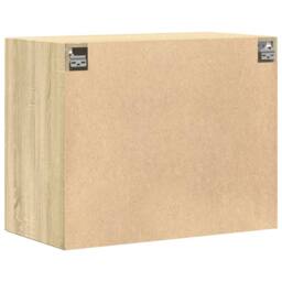 Berkfield Home Wall Cabinet Sonoma Oak 80x42.5x64 cm Engineered Wood in Brown - thumbnail 6