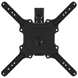 Berkfield Home TV Wall Mount for 32-55 Inch Screen Max VESA 400x400 mm 35kg in Black - thumbnail 3
