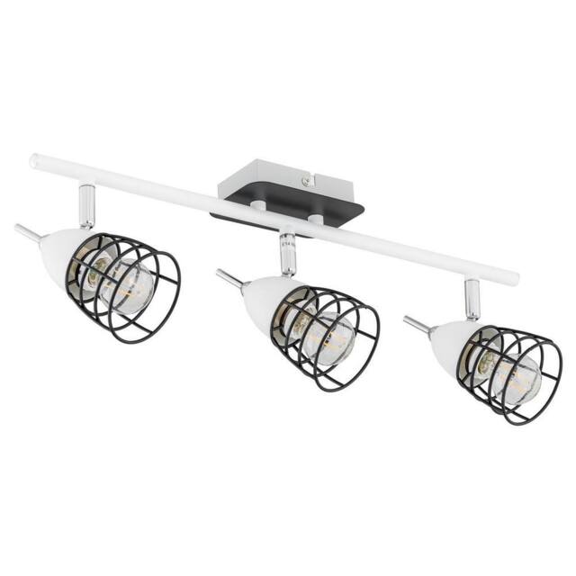 Netlighting Sky Ceiling Spotlight Bar White Black 50cm 3x E14