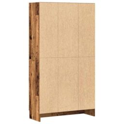 Berkfield Home Book Cabinet Old Wood 82.5x30.5x150 cm Engineered Wood in Brown - thumbnail 7