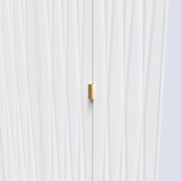 Ready Assembled 2 U Dallas Quad Wardrobe (Ready Assembled) in White - thumbnail 5