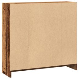 Berkfield Home Bookcase Old Wood 80x24x76 cm Engineered Wood in Brown - Size: 80 x 24 x 76 cm - thumbnail 6