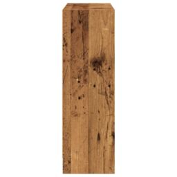 Berkfield Home Bookcase Old Wood 80x24x76 cm Engineered Wood in Brown - Size: 80 x 24 x 76 cm - thumbnail 5