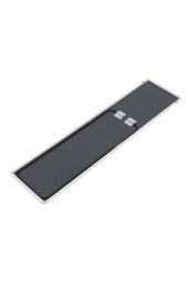 Living and Home 37cm W x 147cm H Rectangular Full Length Mirror with Metal Frame in White - Size: 37 cm W x 147 cm H - thumbnail 5