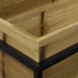 Berkfield Home Beautiful Garden Planter 60x40x50 cm Impregnated Wood Pine in Brown - Size: 60 x 40 x 50 cm - thumbnail 8