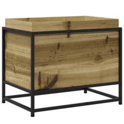 Berkfield Home Beautiful Garden Planter 60x40x50 cm Impregnated Wood Pine in Brown - Size: 60 x 40 x 50 cm - thumbnail 7
