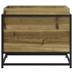 Berkfield Home Beautiful Garden Planter 60x40x50 cm Impregnated Wood Pine in Brown - Size: 60 x 40 x 50 cm - thumbnail 5
